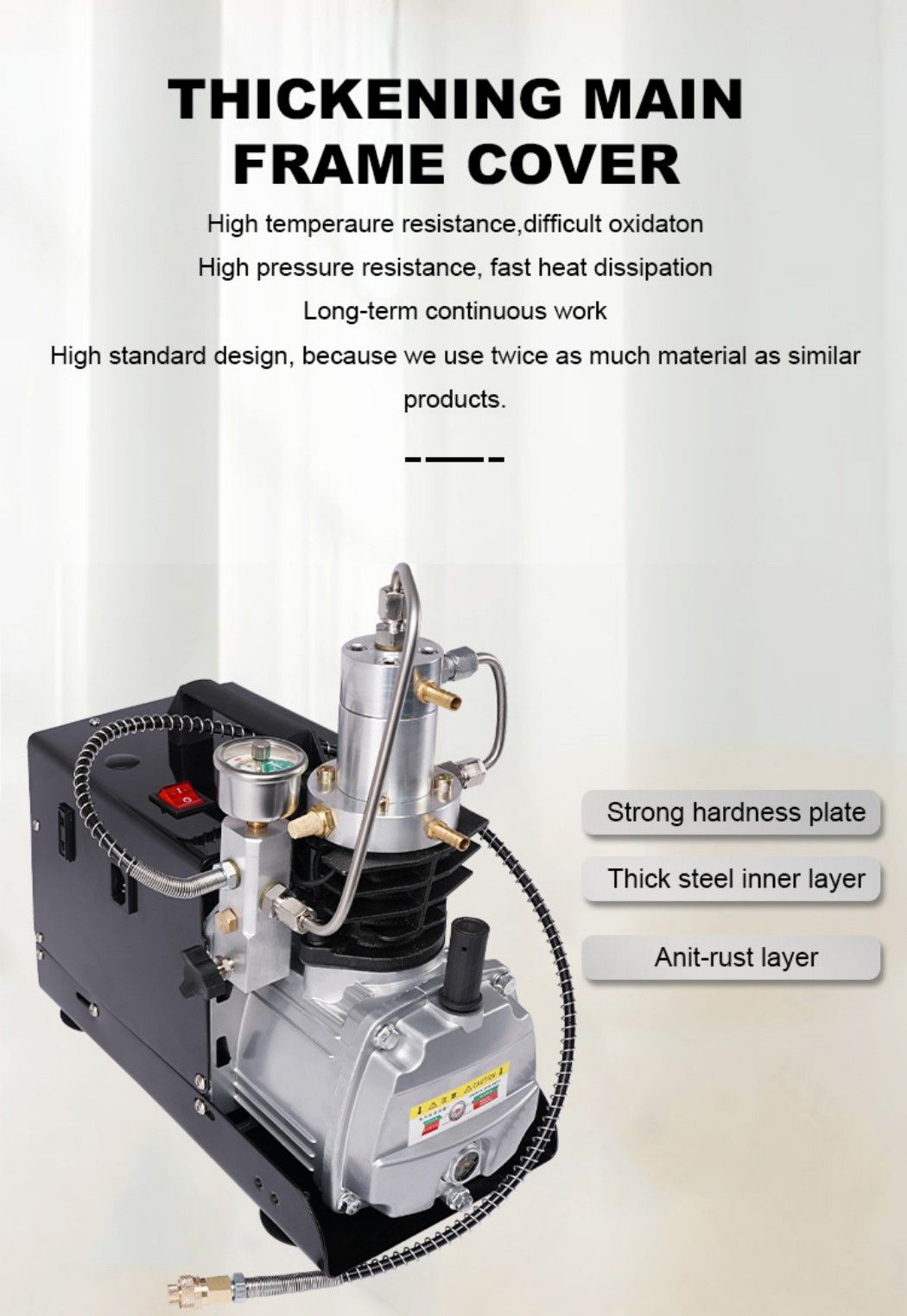 Compact Lightweight Design air pump